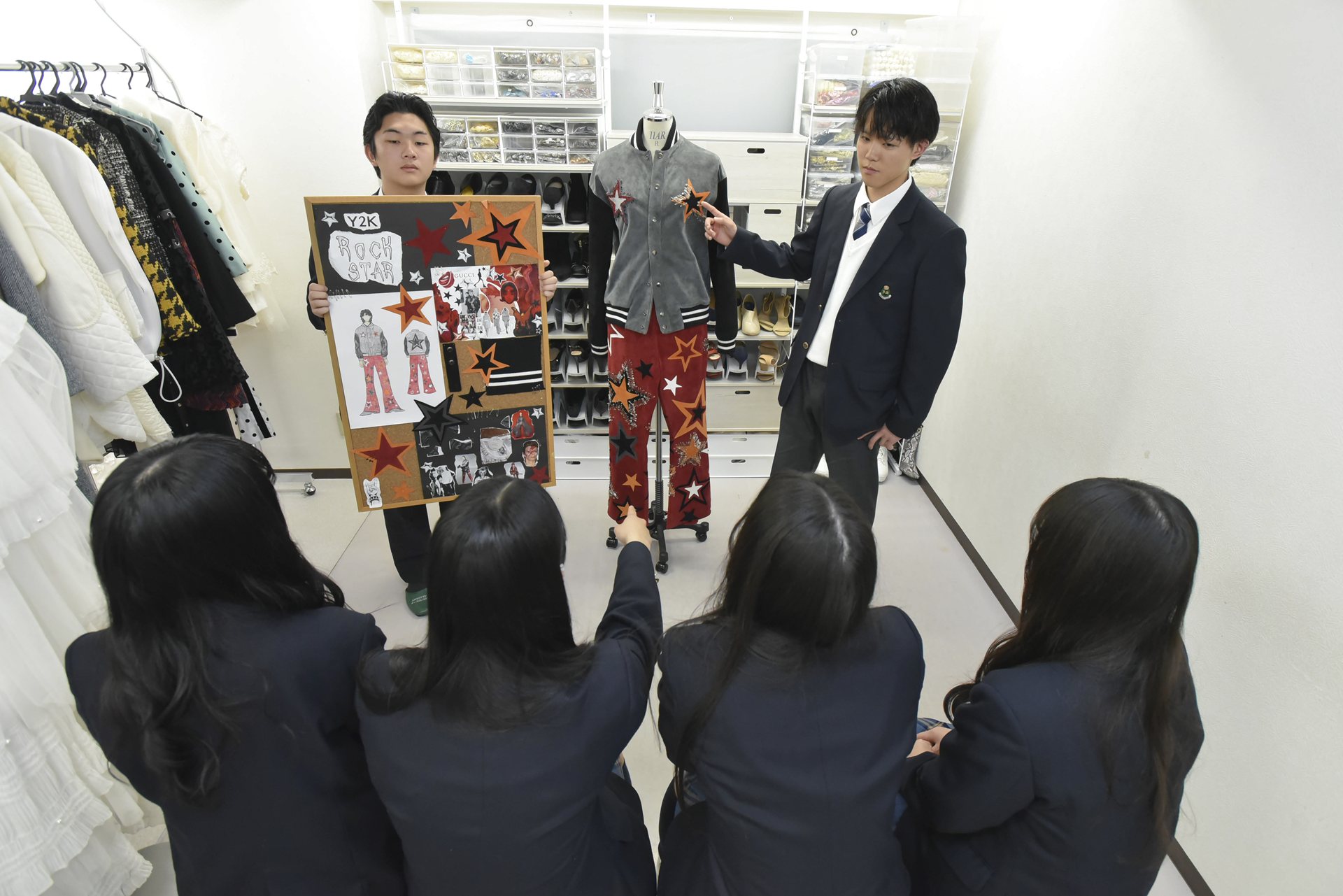 カラーコーディネート授業
